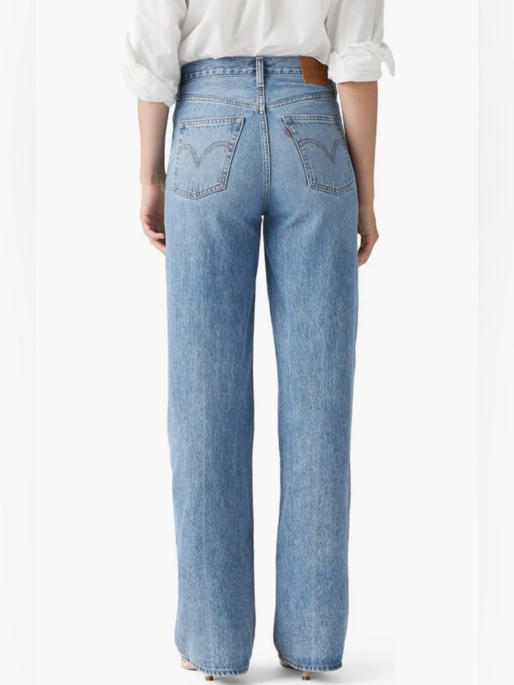 Levi's Ribcage High Waist Wide Leg Jeans NWT 32X32 - Picture 2 of 10